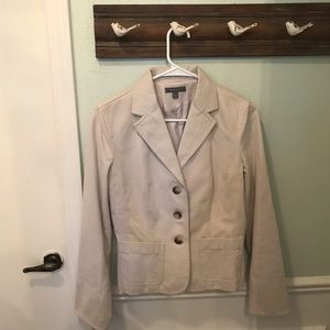 ANN TAYLOR Khaki Blazer